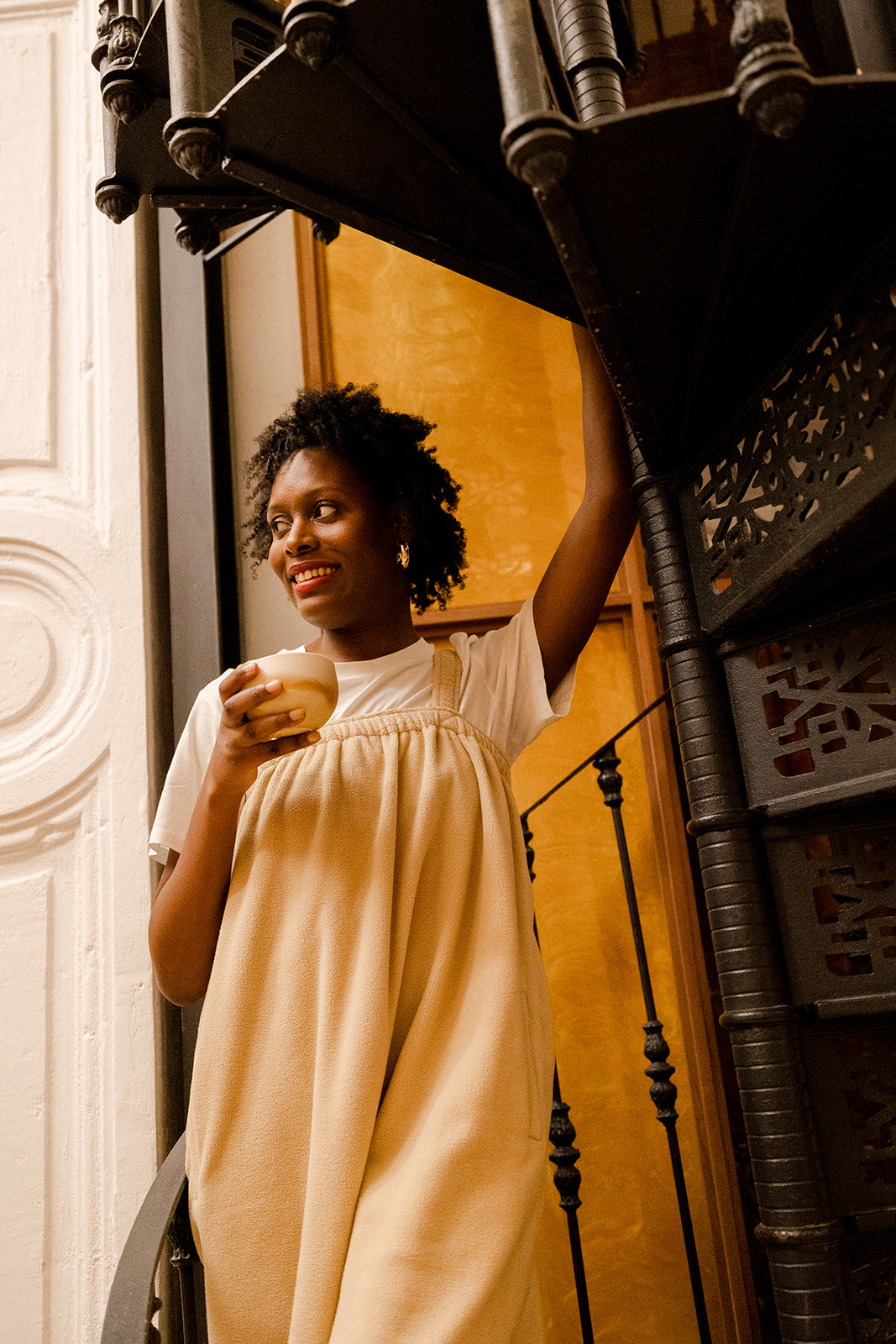 Vanilla Latte Beige Long Freddie