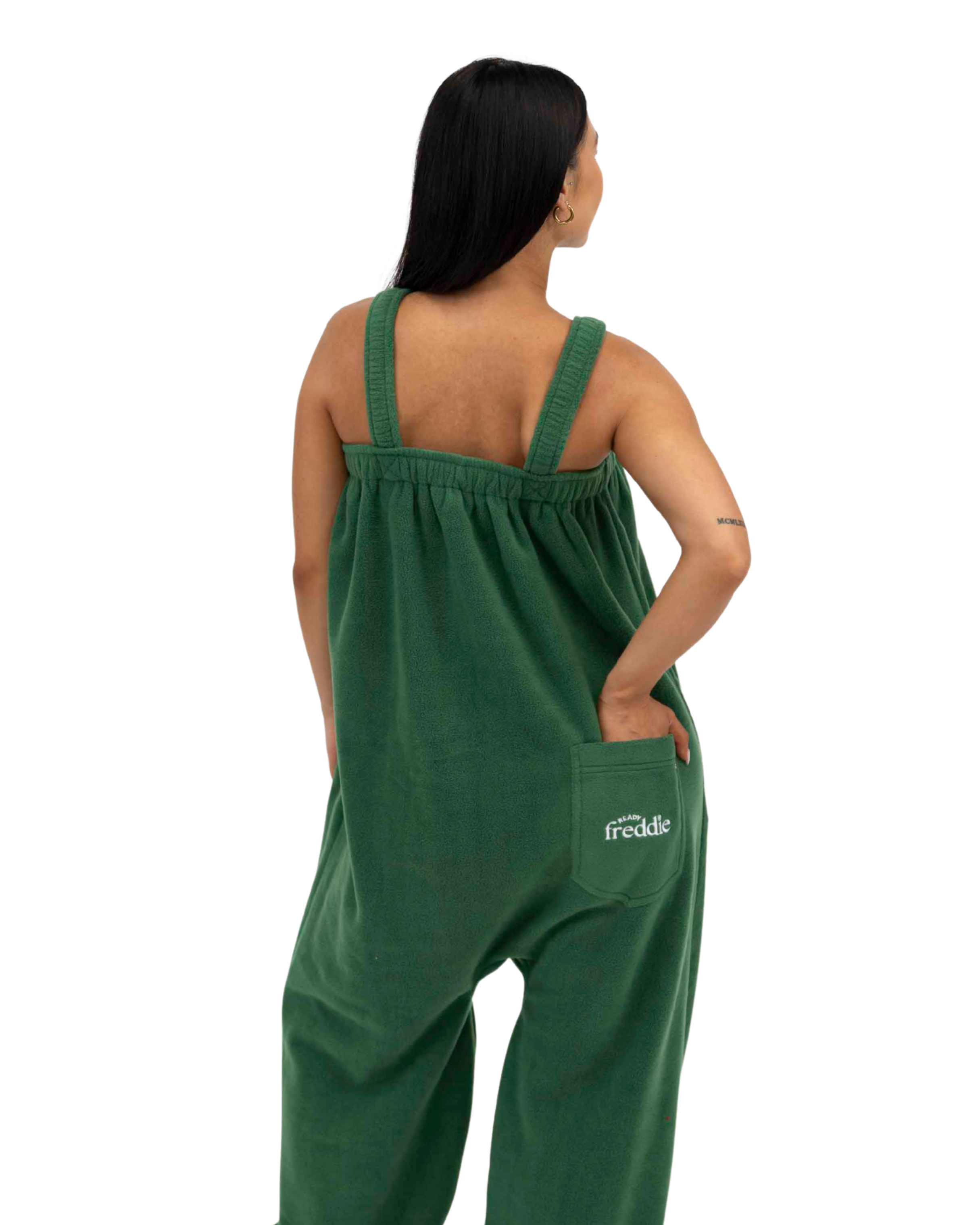 Dark Green Long Freddie