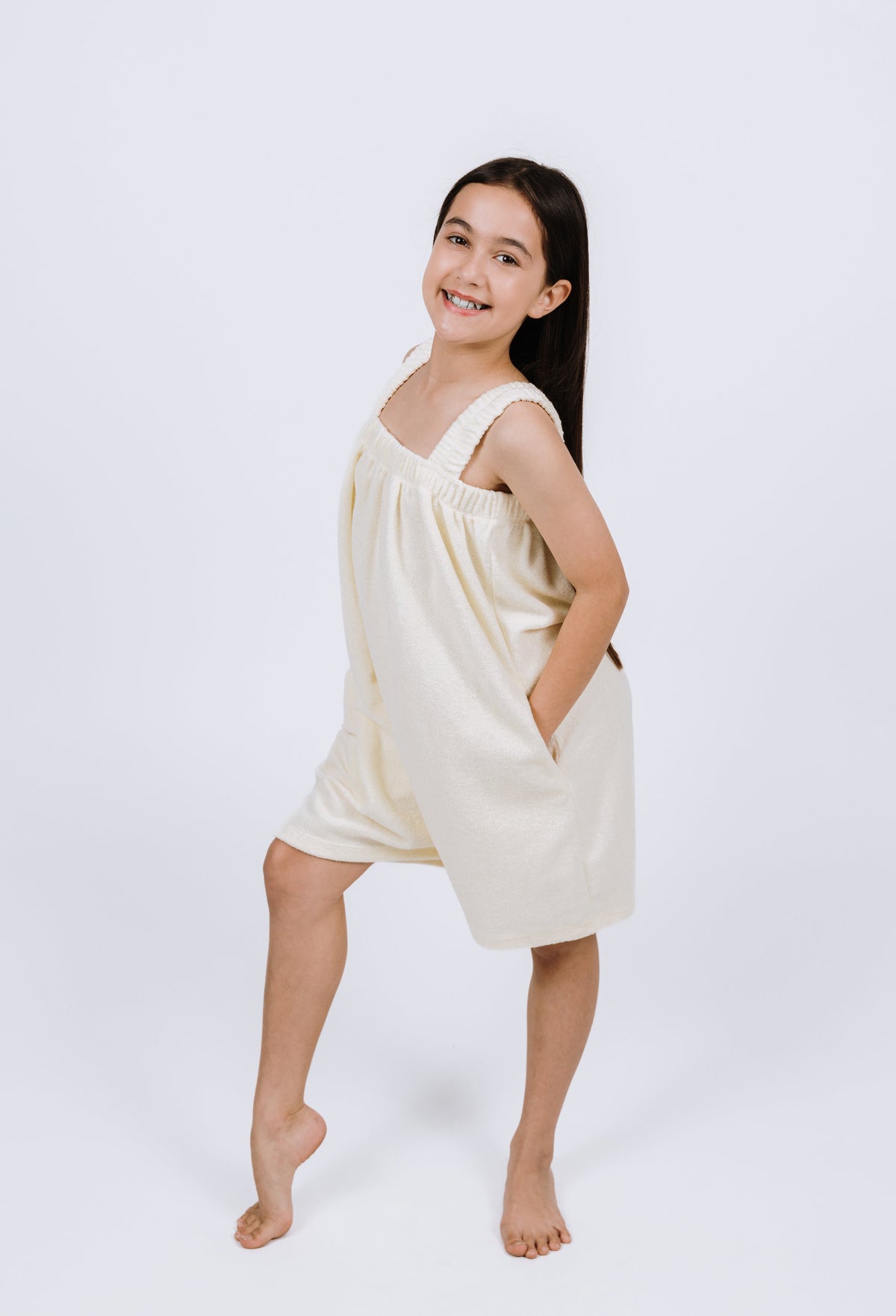 Lemon Yellow Kids Terry Towel Freddie