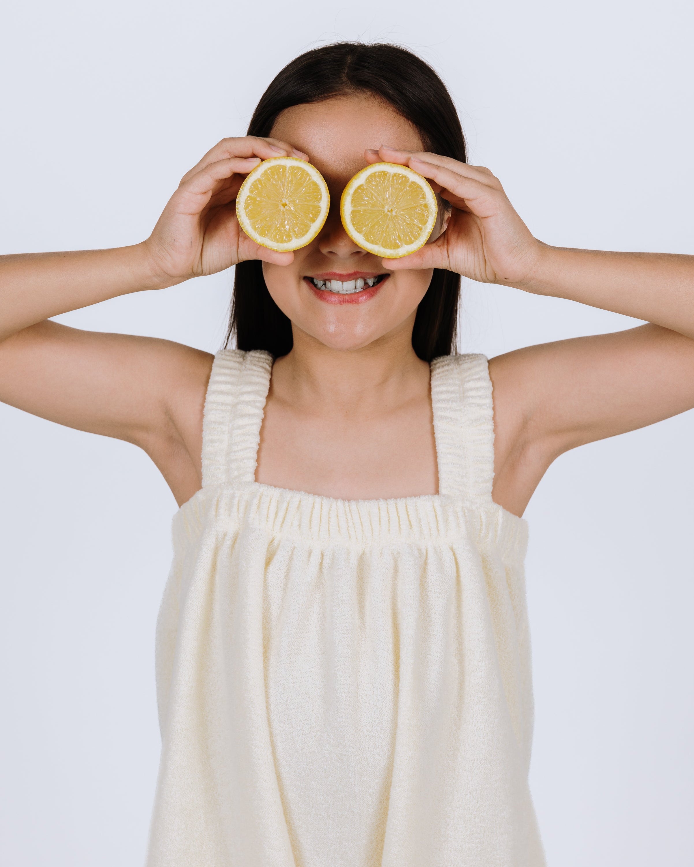 Lemon Yellow Kids Terry Towel Freddie