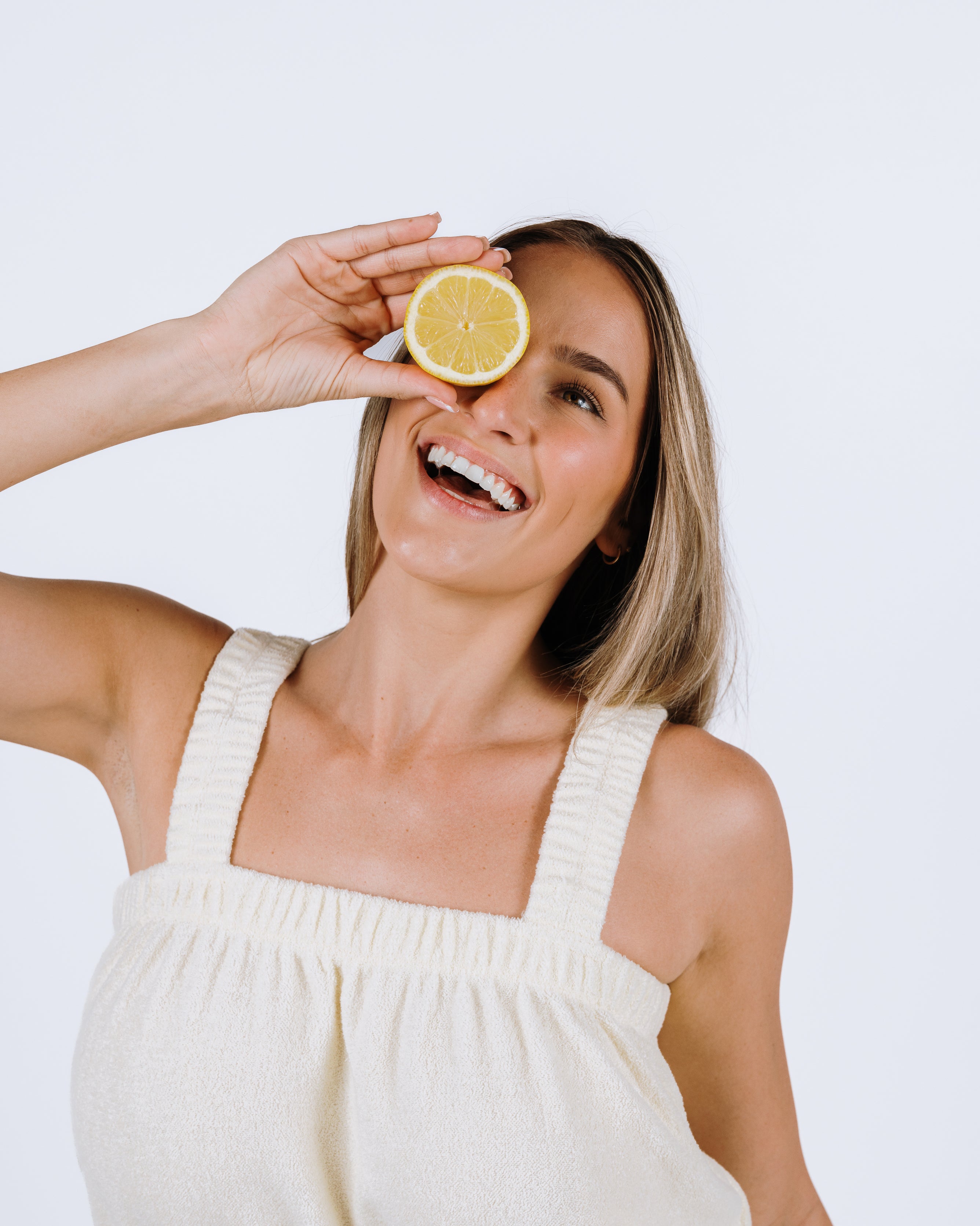 Lemon Yellow Terry Towel Freddie