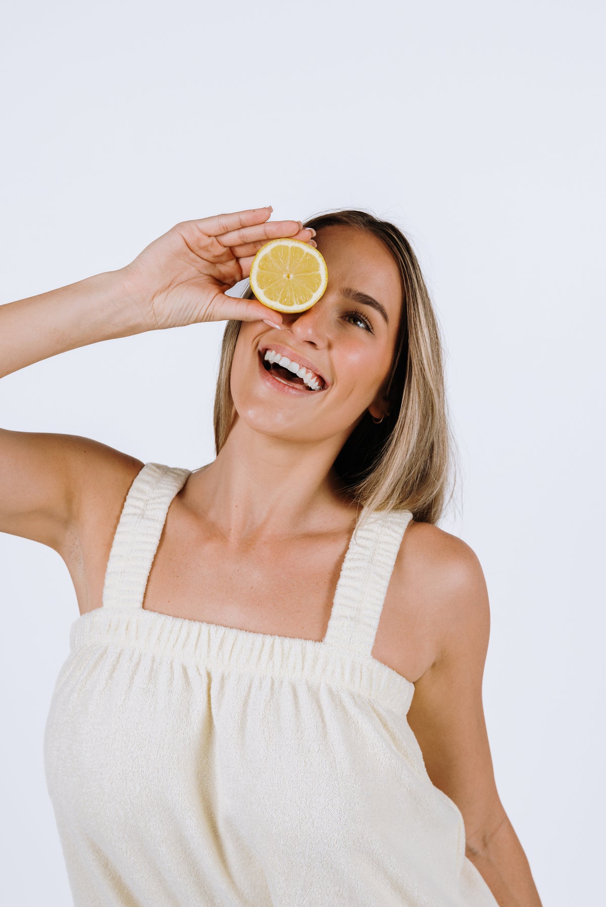 Lemon Yellow Terry Towel Freddie