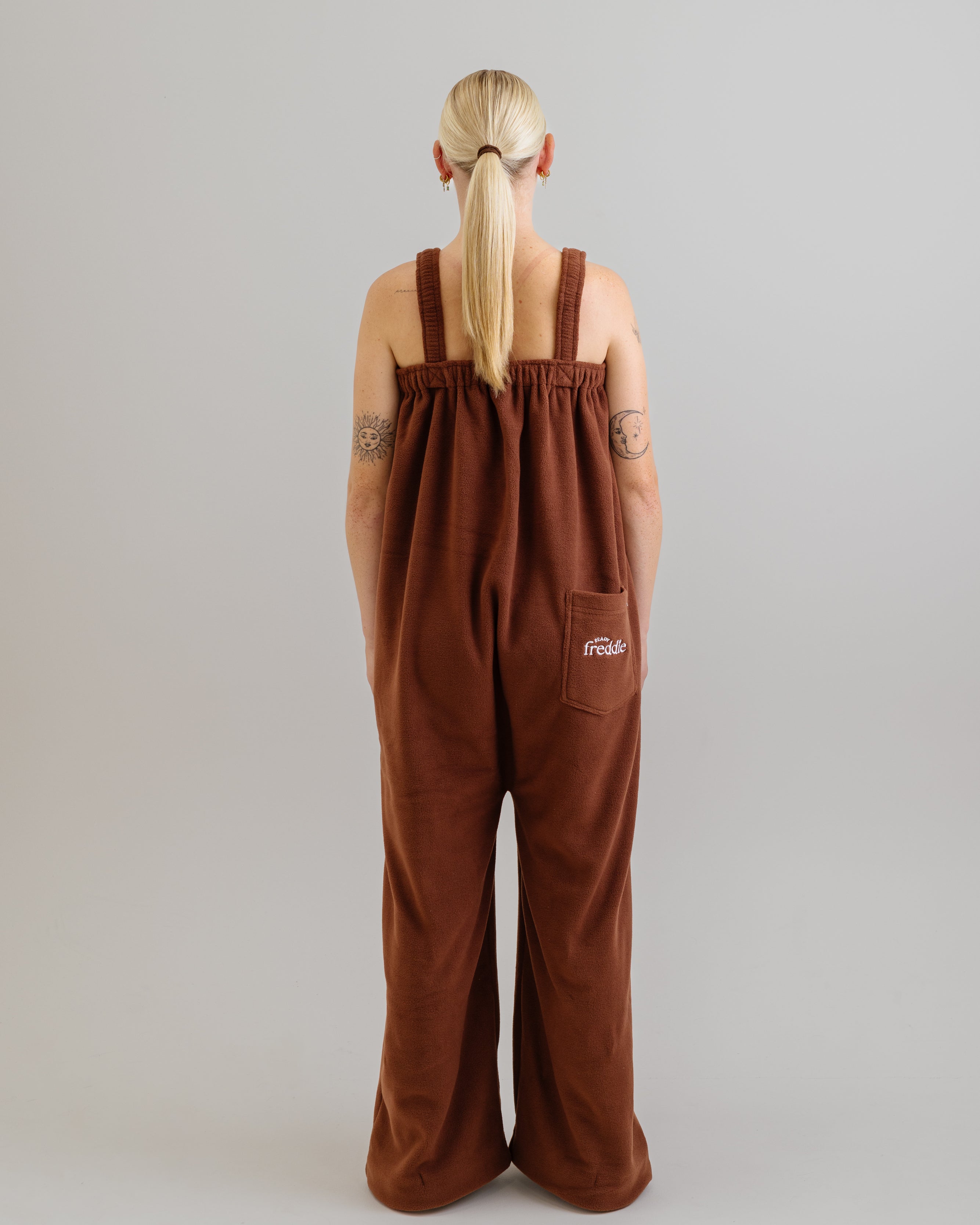 Coffee Bean Brown Long Freddie