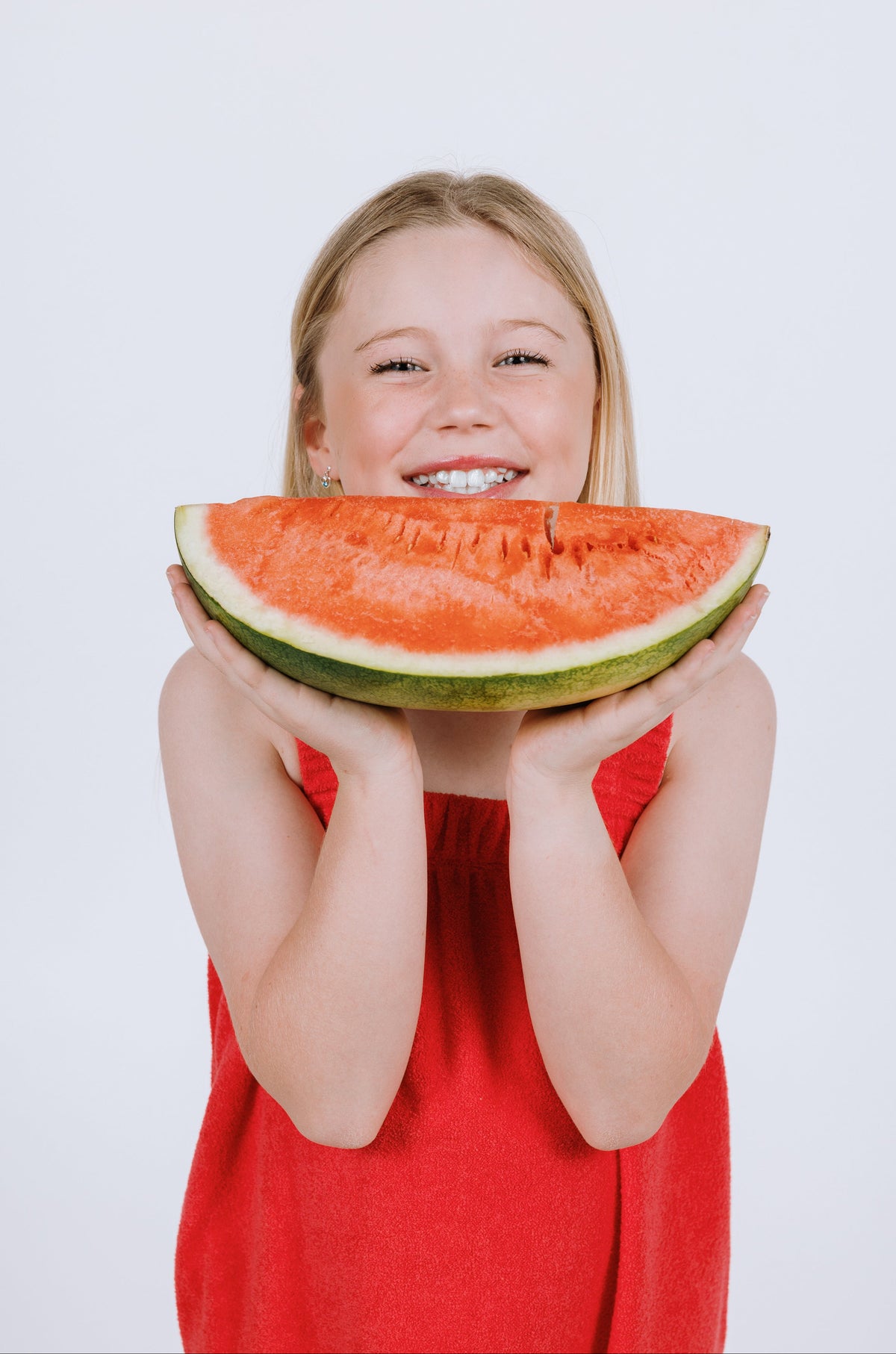 Watermelon Red Terry Towel Freddie
