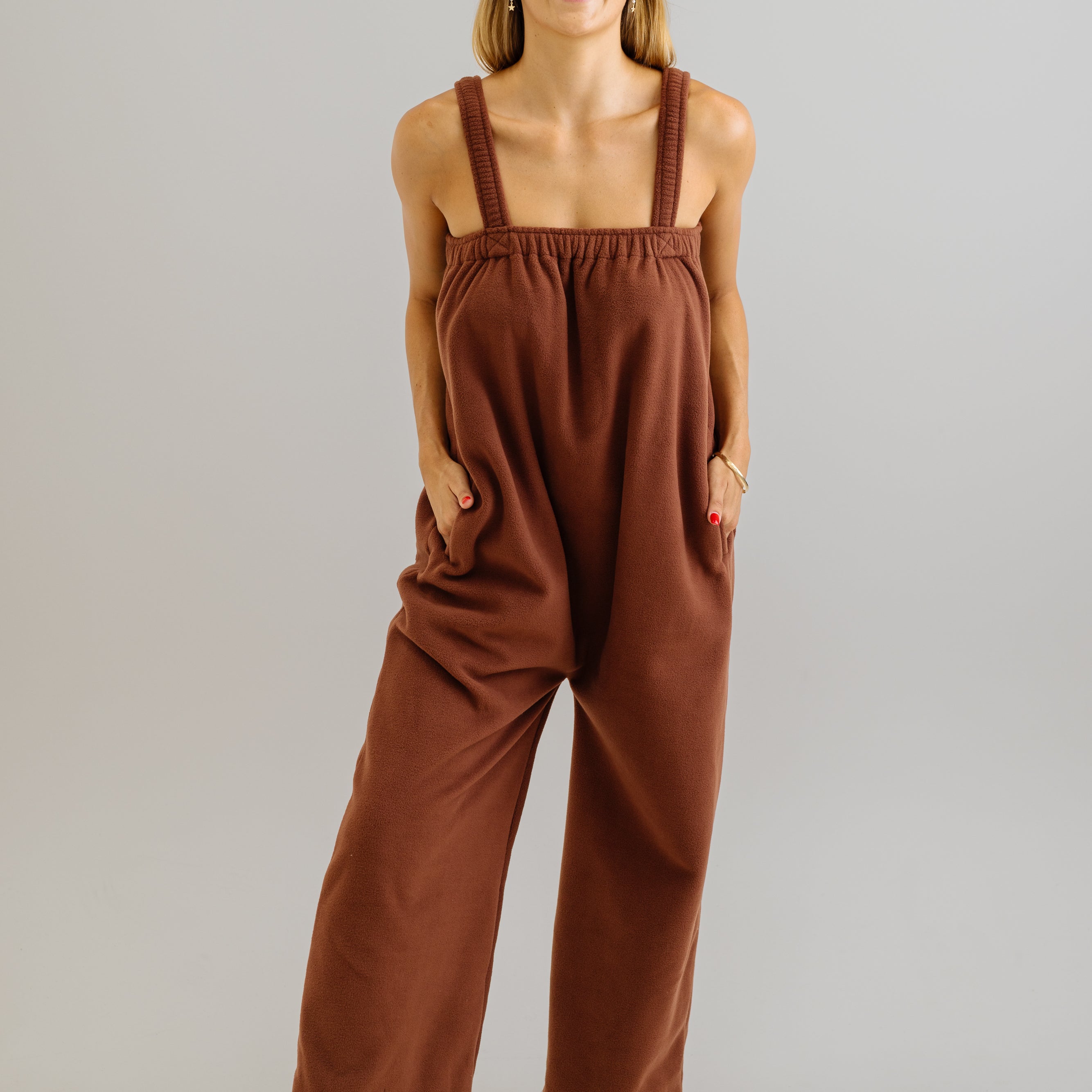 Coffee Bean Brown Long Freddie