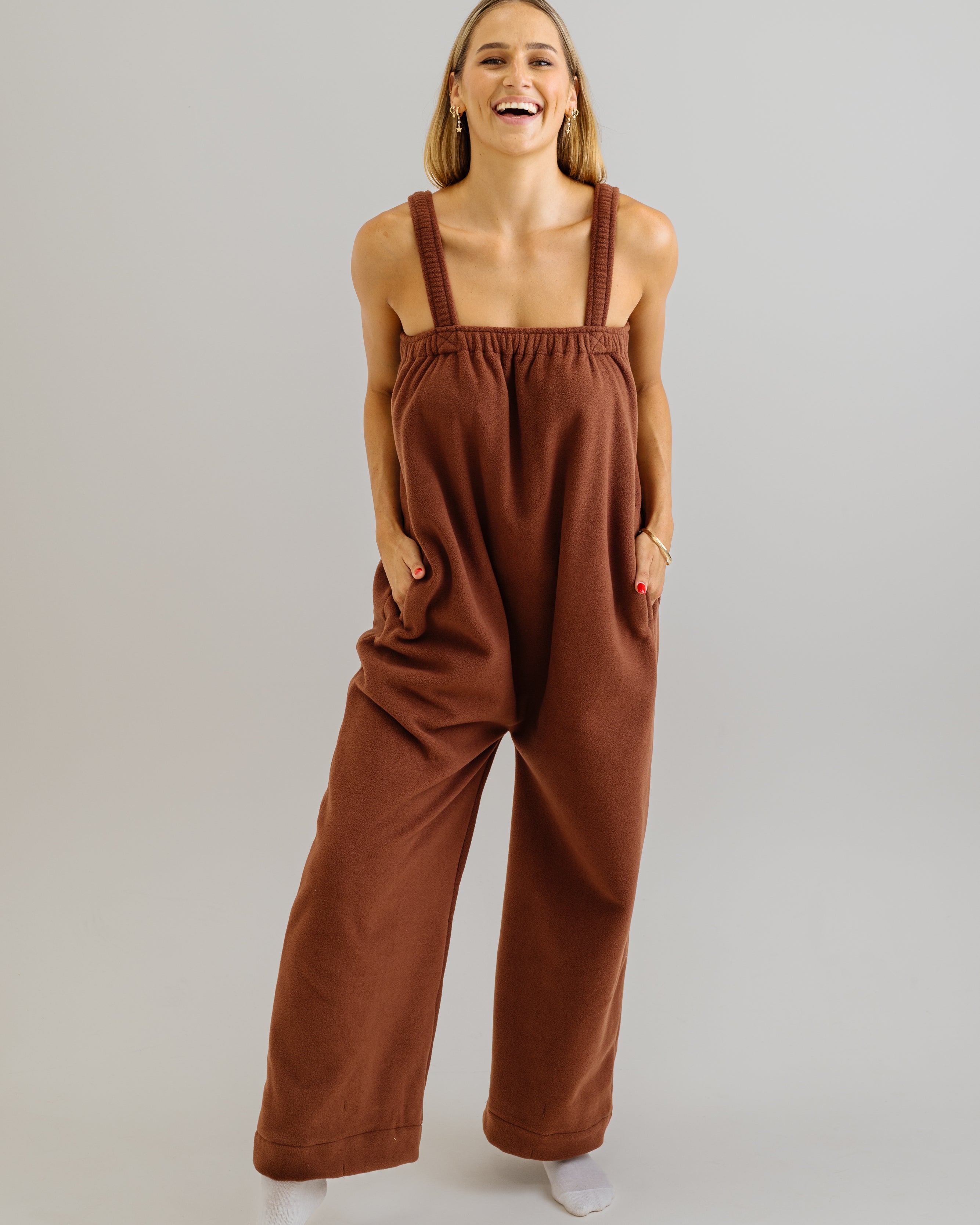 Coffee Bean Brown Long Freddie