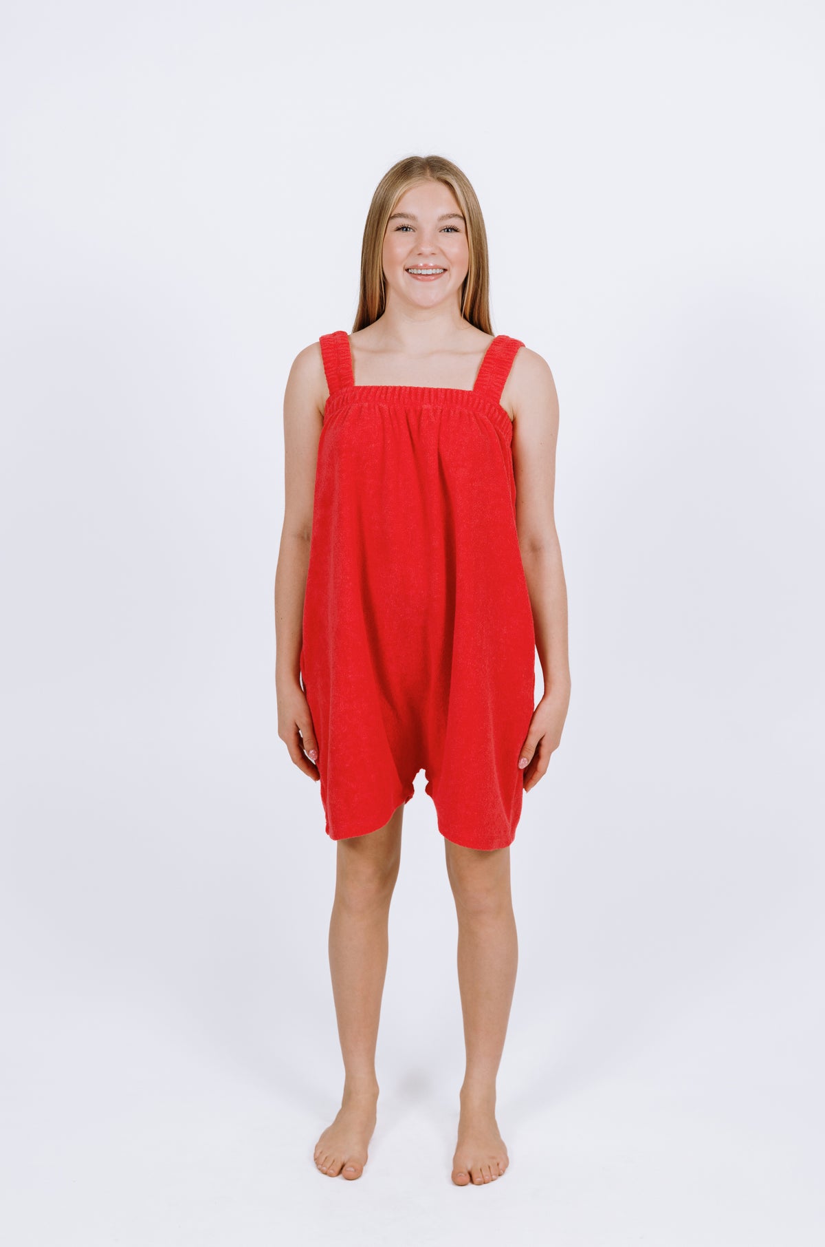 Watermelon Red Kids Terry Towel Freddie