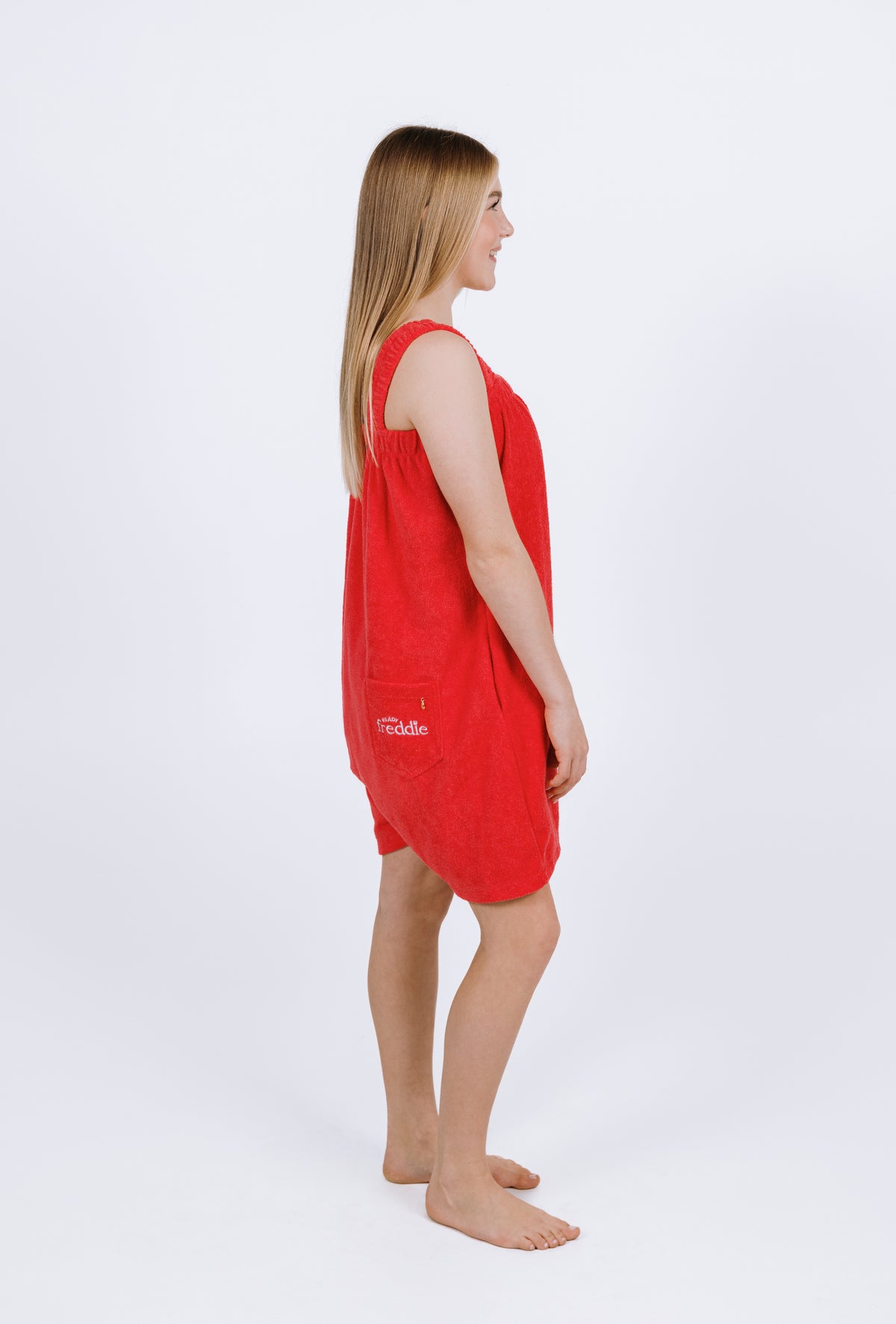 Watermelon Red Kids Terry Towel Freddie