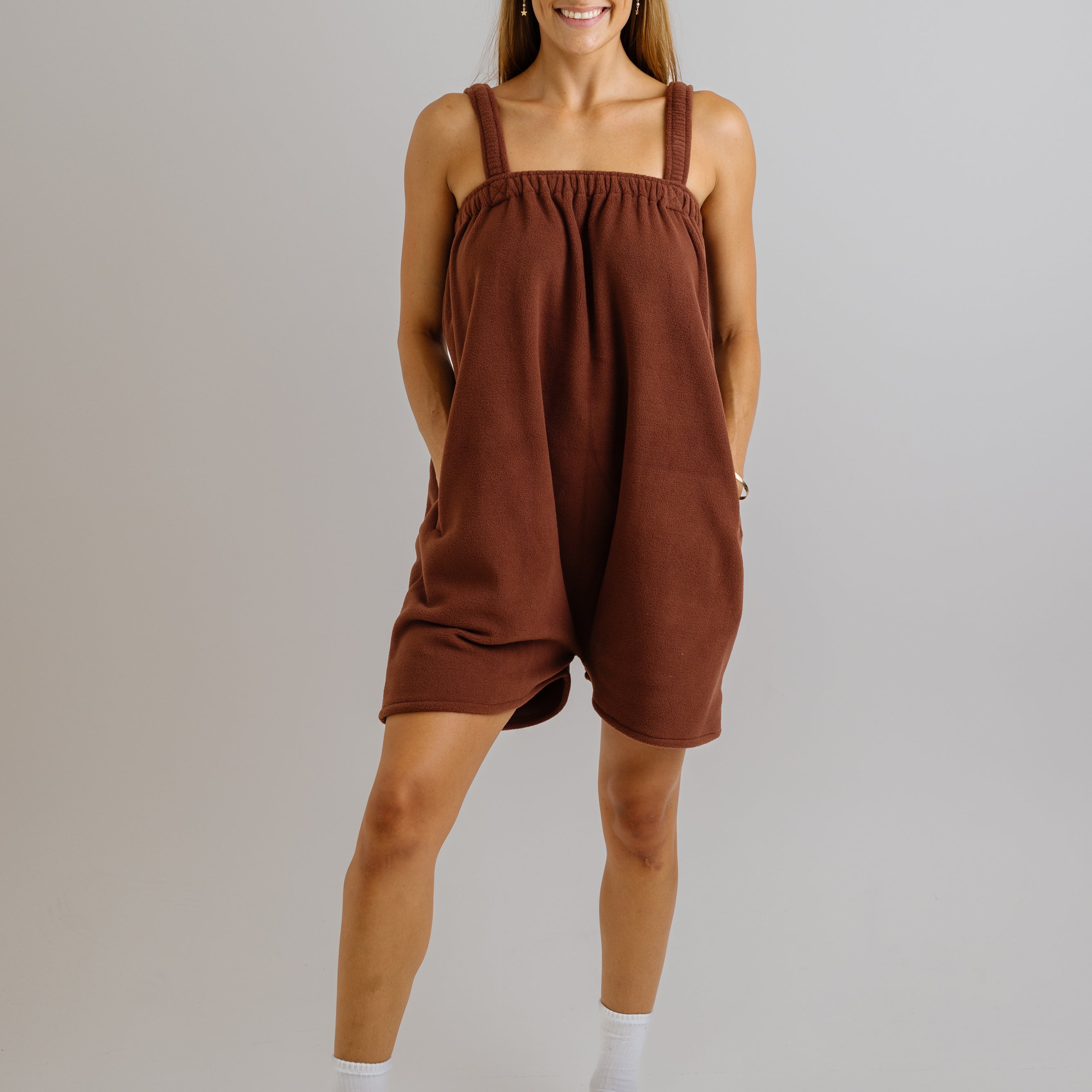 Coffee Bean Brown Short Freddie