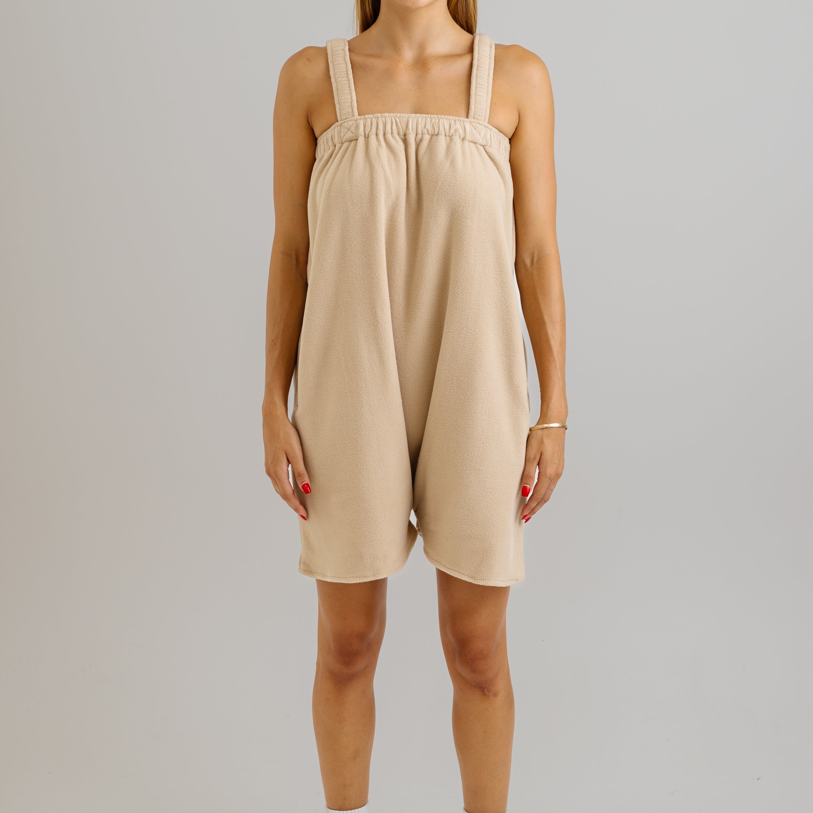 Vanilla Latte Beige Short Freddie