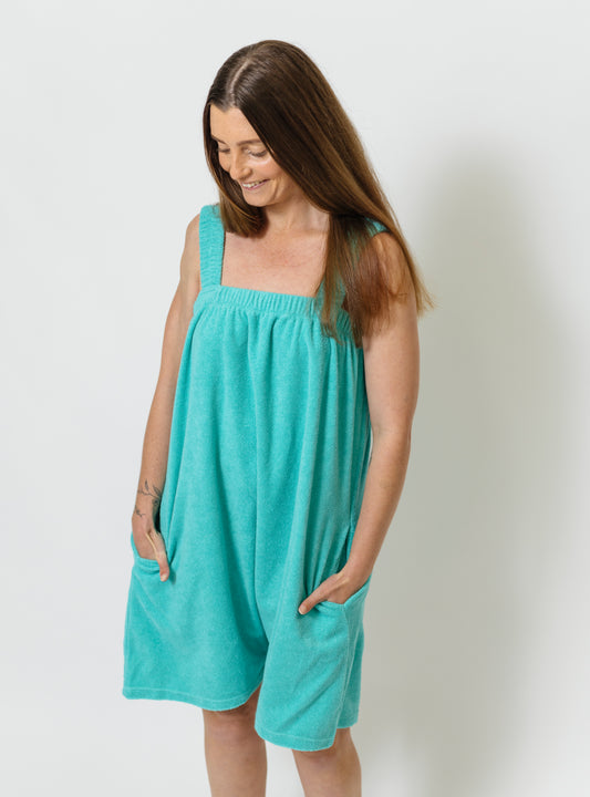 Ocean Blue TERRY TOWEL