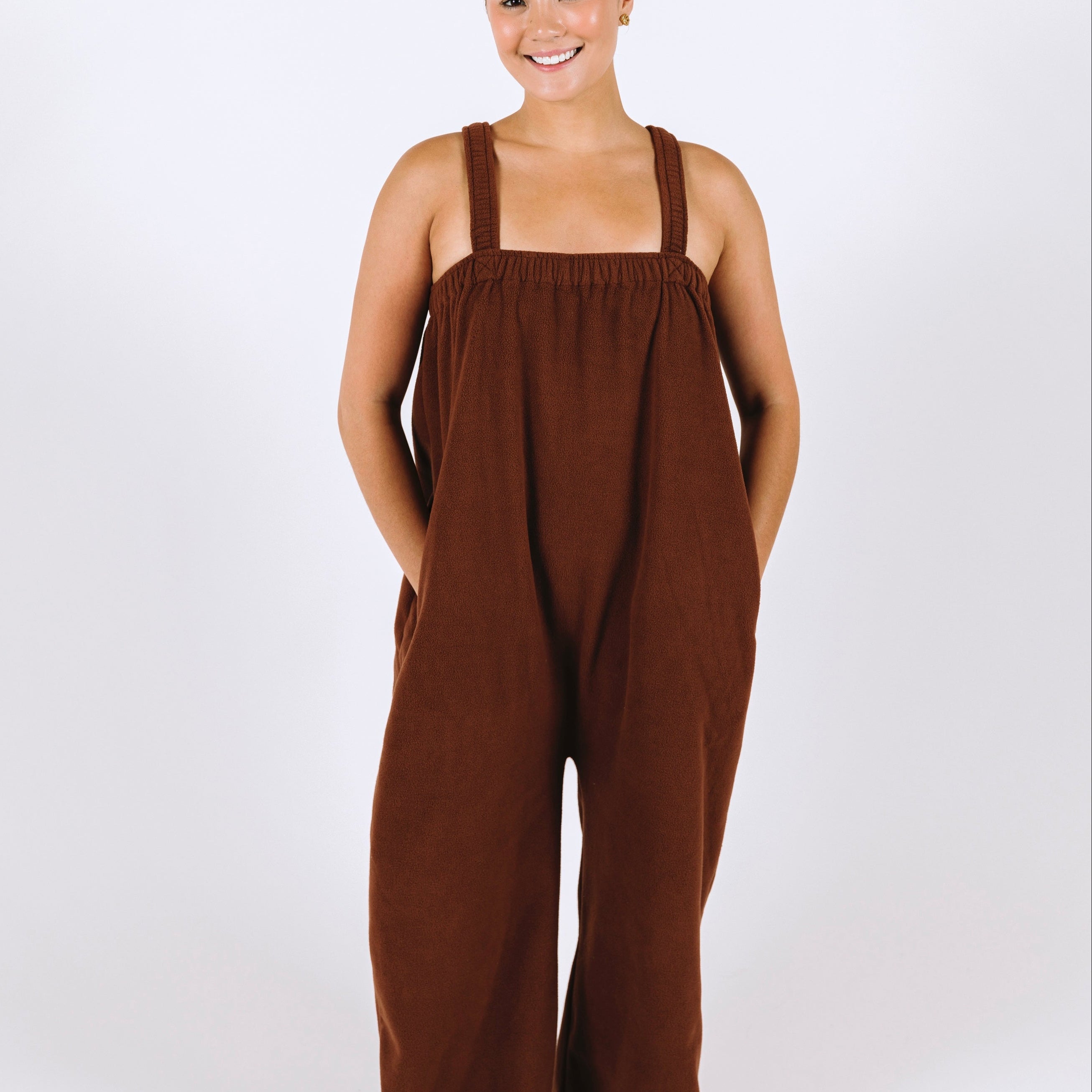 Coffee Bean Brown Long Freddie