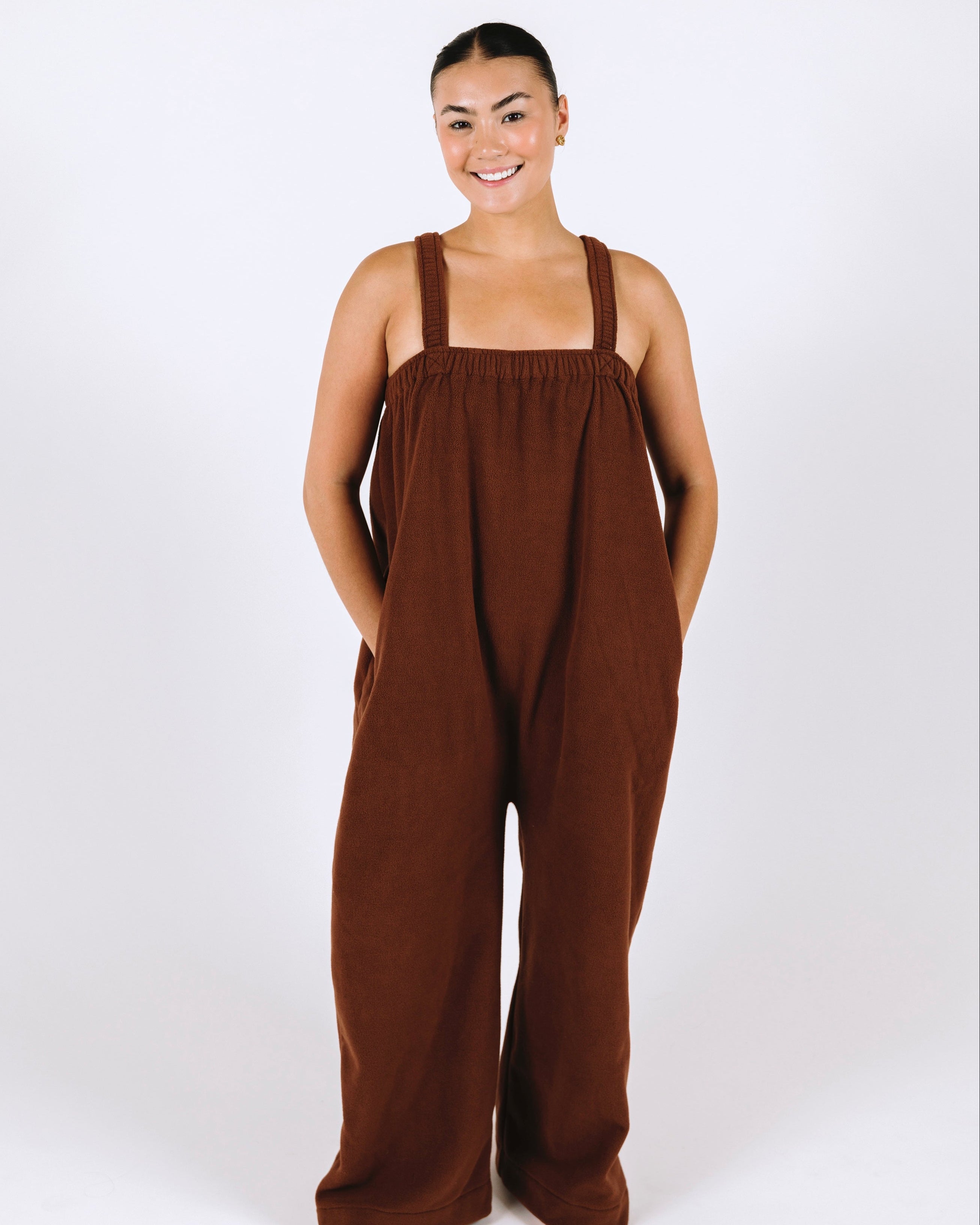 Coffee Bean Brown Long Freddie