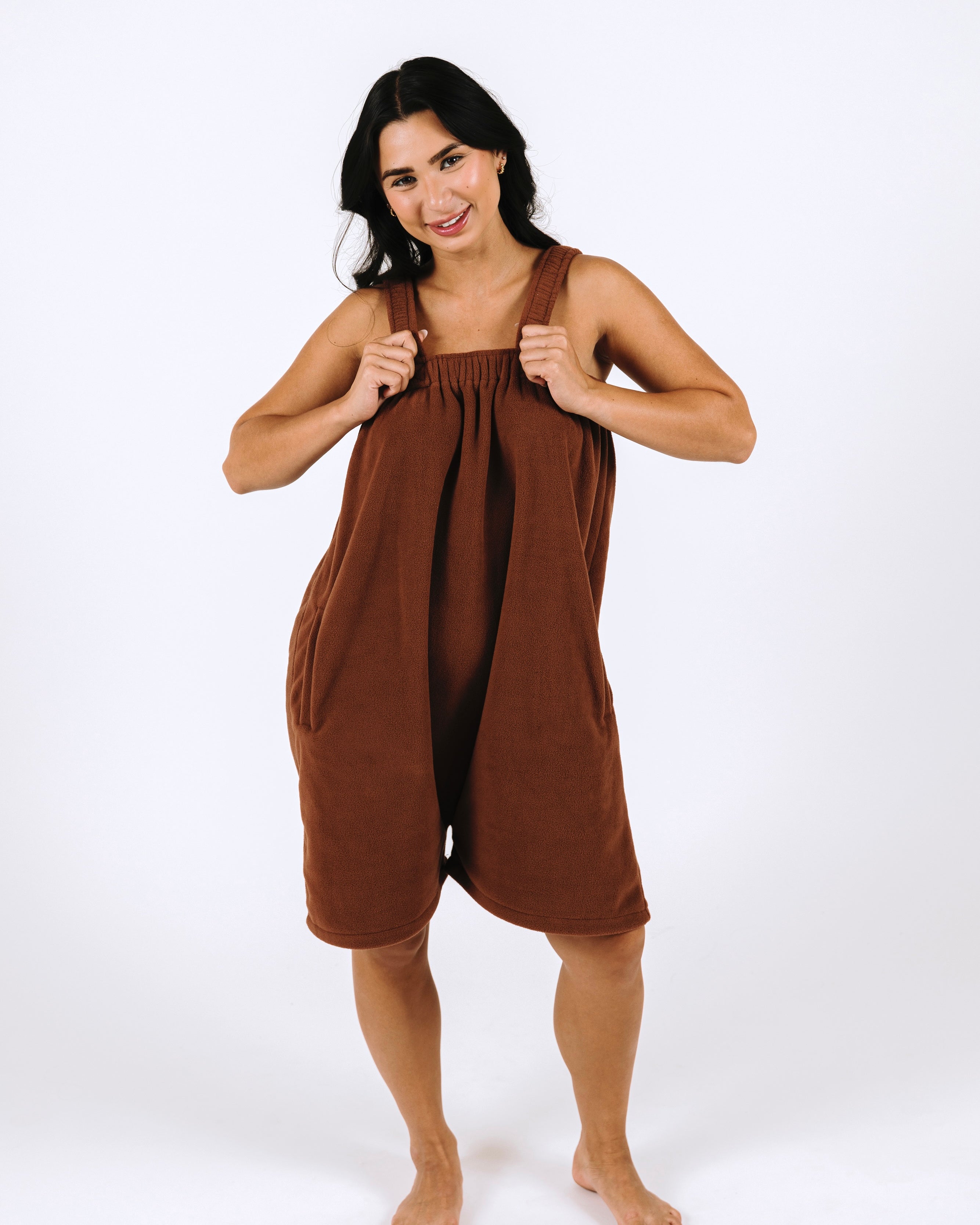 Coffee Bean Brown Short Freddie