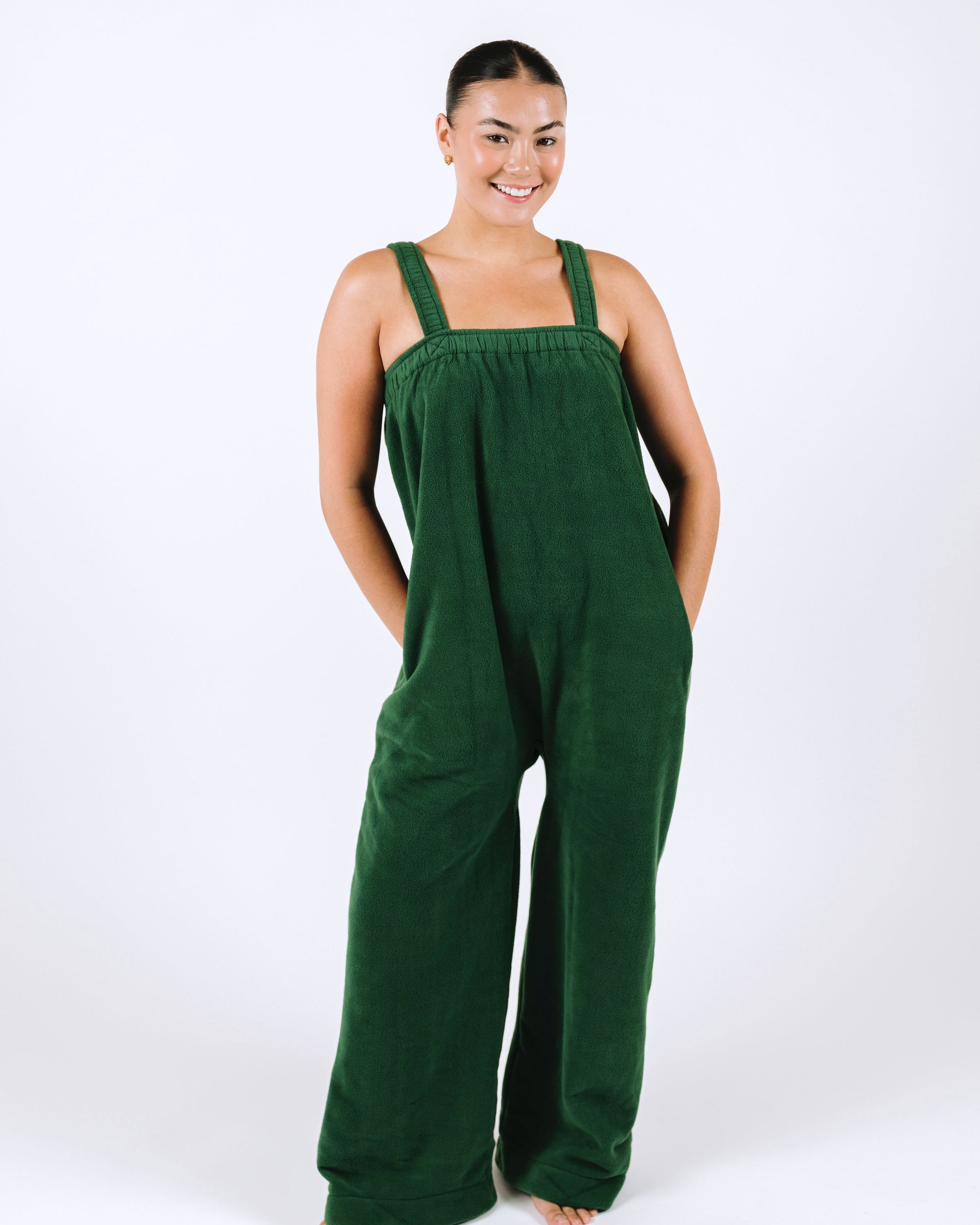 Dark Green Long Freddie