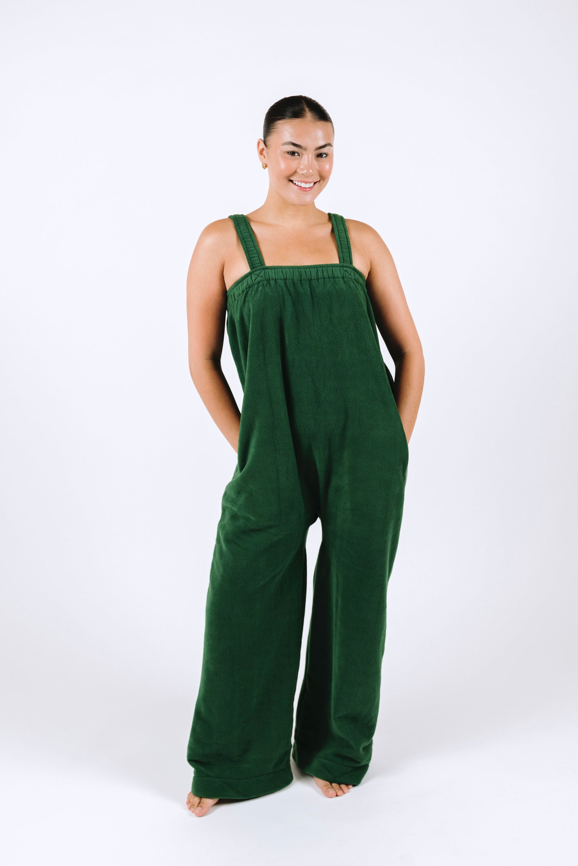 Dark Green Long Freddie