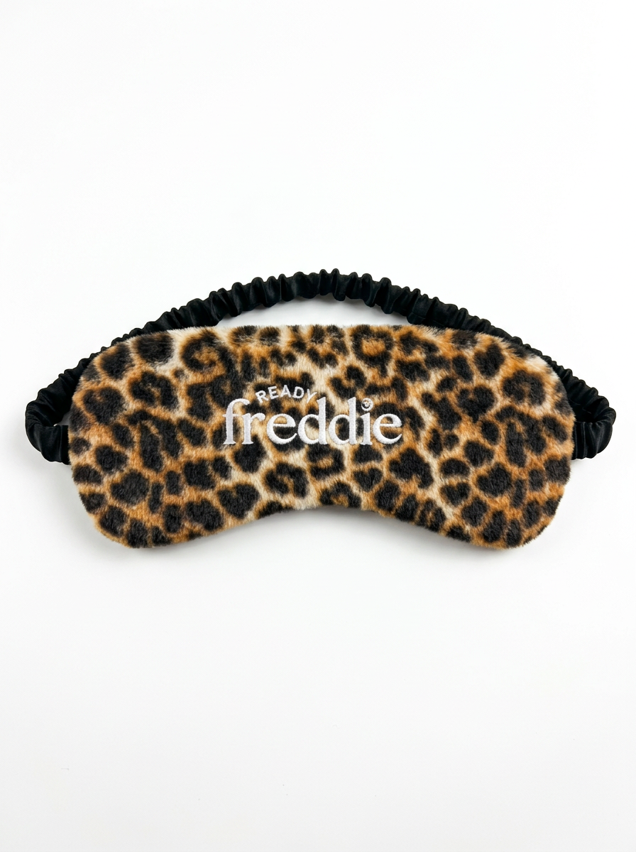 Leopard Print Eye Mask