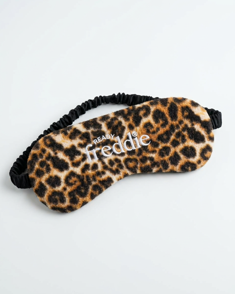 Leopard Print Eye Mask