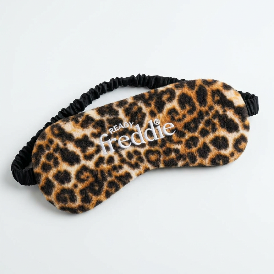 Leopard Print Eye Mask