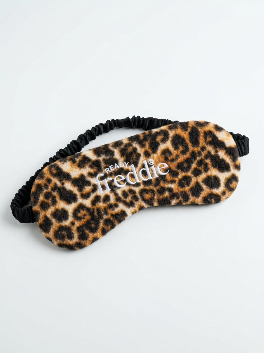 Leopard Print Eye Mask