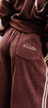 Brown Ready Freddie polar fleece track pants