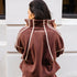 Brown Ready Freddie polar fleece zip-up