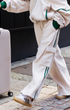 Cream Ready Freddie polar fleece track pants