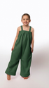 Dark green Ready Freddie kids onesie for getting ready