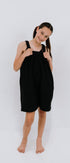 Cosy dark roast brown fleece onesie for kids and teens