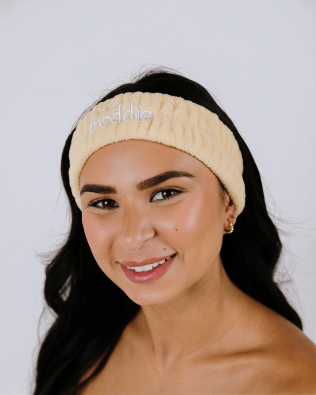 Fleece headband available in twelve colours
