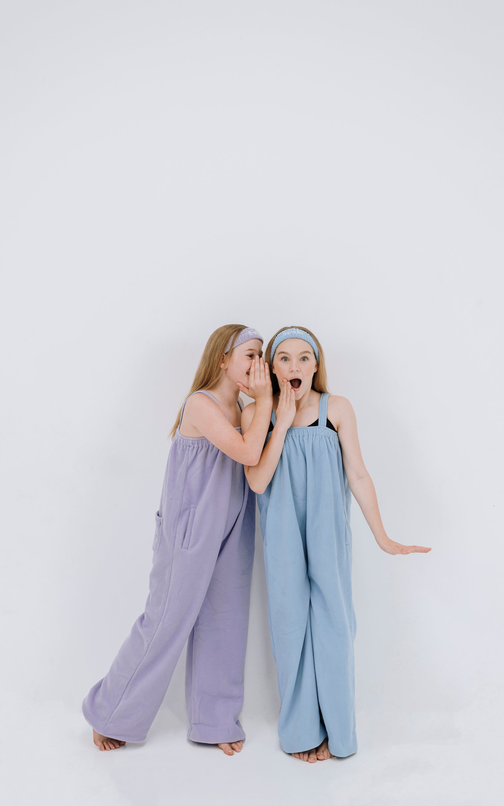 Cosy lilac purple fleece onesie for kids and teens
