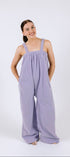 Lilac purple long Ready Freddie polar fleece onesie