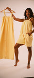 Soft mellow yellow long fleece onesie by Ready Freddie