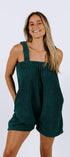 Mermaid tail teal green terry towel Freddie onesie