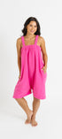 Paris pink short fleece onesie for getting ready