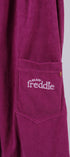 Lightweight plum purple towel onesie in Adult sizes