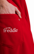 Red short onesie in Adult and Plus sizes