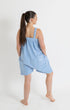 Sky blue short Ready Freddie polar fleece onesie