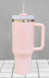 Insulated straw bottle for school, work and the gym
