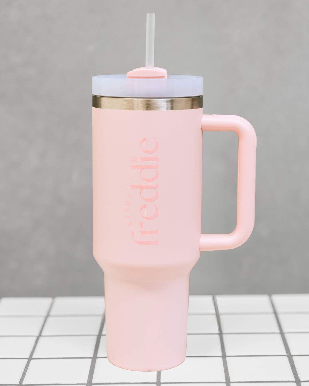 Insulated straw bottle for school, work and the gym