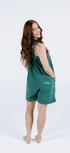 Teal green short Ready Freddie onesie in Adult and Plus sizes