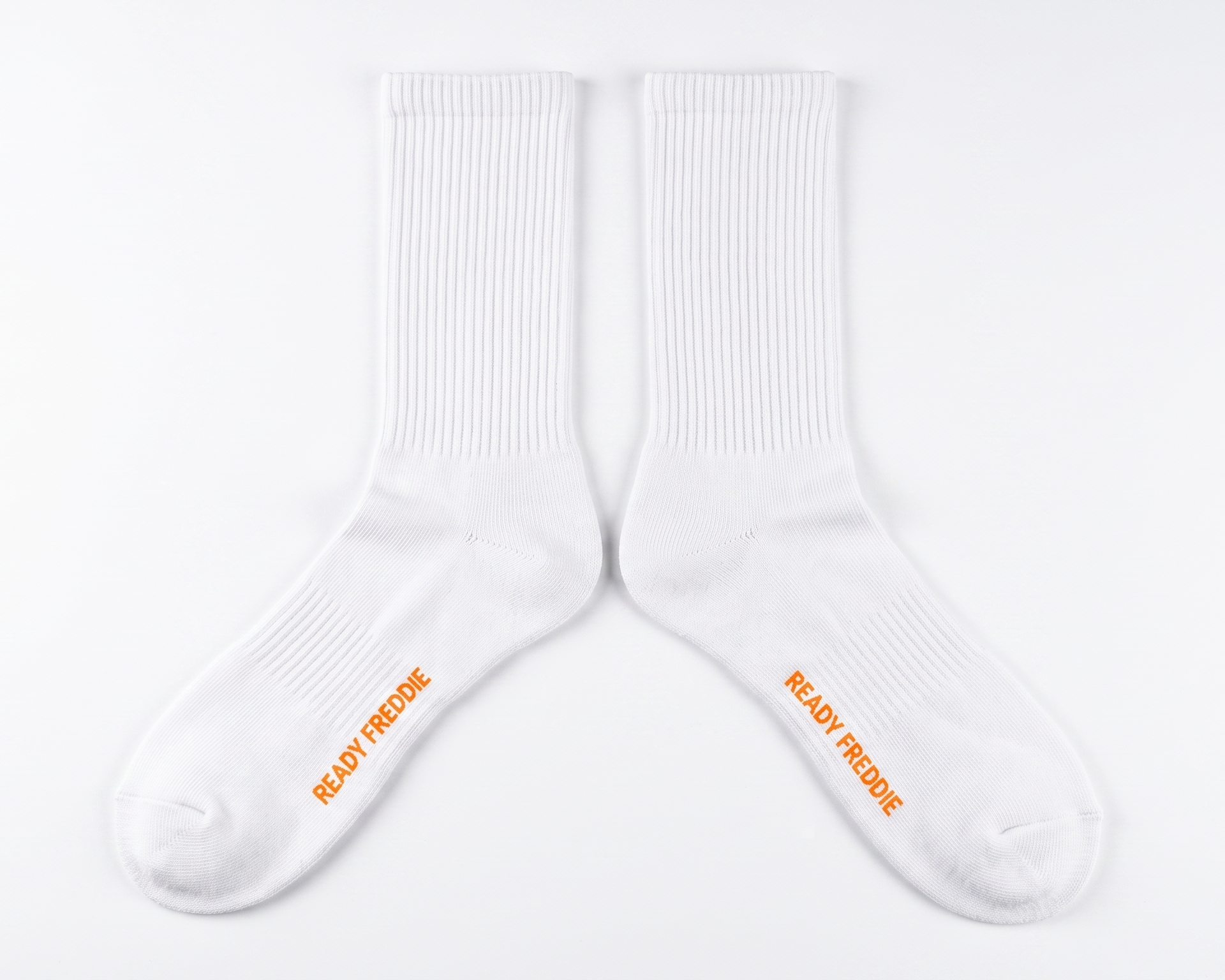 White Ready Freddie sock
