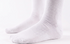 White Ready Freddie branded sock